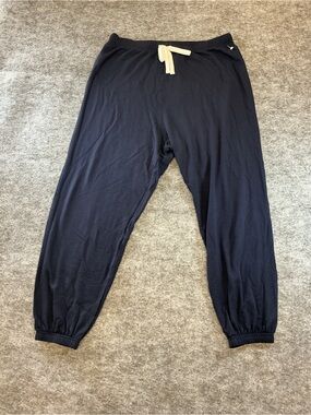 Splits59 Navy Sweatpants with Cream Drawstring Size XL